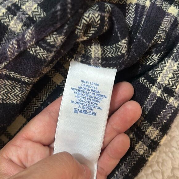 True Religion Workwear Plaid Flannel Shirt Men’s Size XL - Picture 6 of 10